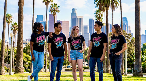 Men's Short Sleeve T-Shirt Dance With Me